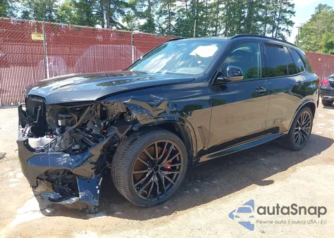 2023 BMW X5 M50I from USA, damaged, VIN 5UXJU4C07P9P57395